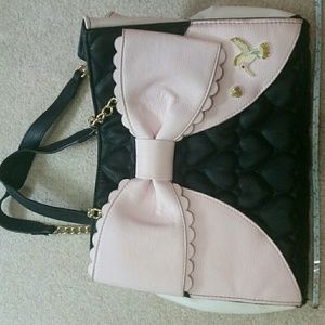 Betsey Johnson Bow Satchel